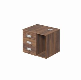 EUROPE/ЕВРОПА RE068-73х60 Тумба приставная 730x600x570 Орех Вармия - Фото предпросмотра