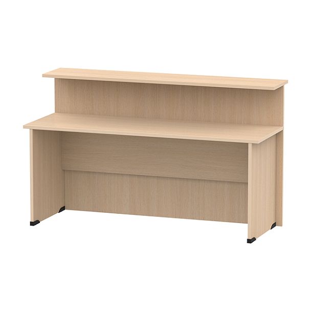 Стойка ресепшн прямая СР-180/60 дуб молочный - Вид 2