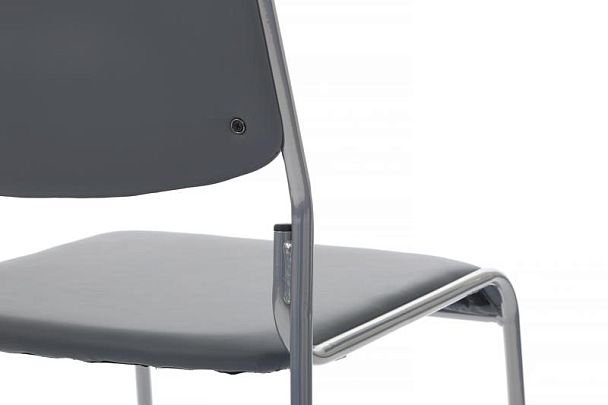 Кресло Nix RCH OMKL-01 Серый/Металл окрашенный Хром - Вид 10
