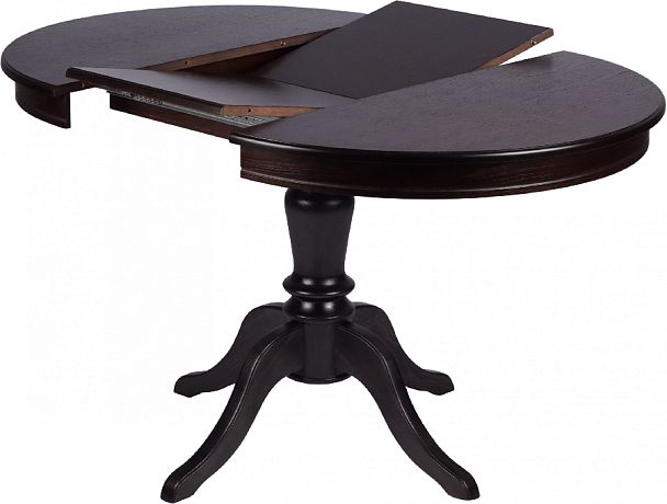 Стол деревянный раздвижной Элат D90(130)х90х76 Венге - Вид 4