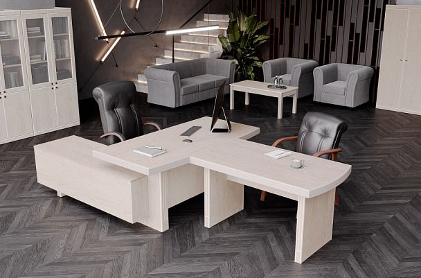 Тумба подвесная с 2 ящиками Capital 45x57x46 дуб апрельский - Вид 9