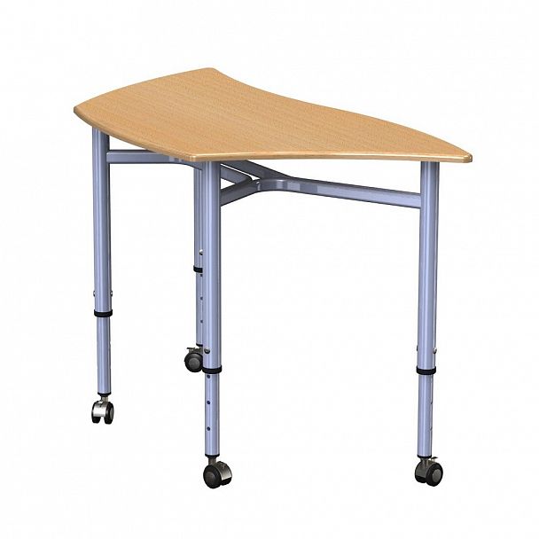Стол ученический трансформер "Трапеция-Волна" (1-3 гр.) - Вид 1