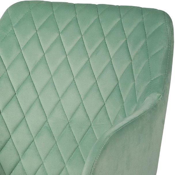 Комплект полубарных поворотных кресел Барли К, Confetti aquamarine/черный, 3 шт. - Вид 7