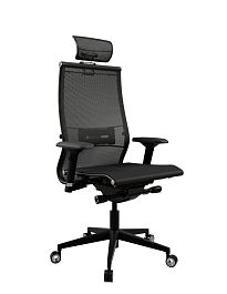 Кресло руководителя Samurai Black Edition New сетка TS / черная - Фото предпросмотра