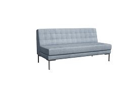 Forest Диван без подлокотников трехместный FR-D-03 Enzo 994/Металл Серый 1760*800*840 - Фото предпросмотра