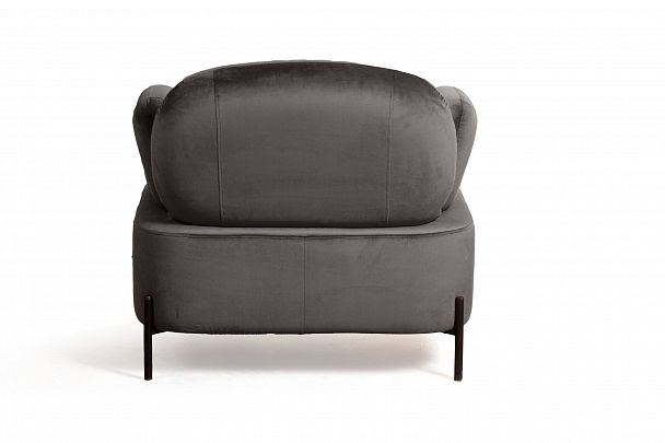 Кресло Dandy, бархат антрацит 14 - Вид 4