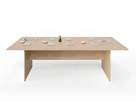 UNITY PОКС-12/24 ДУБ СОНОМА Конференц стол прямоугольный Универсальный 2400х1200х750 - Фото предпросмотра