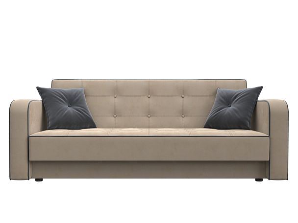 Диван-книжка Тур Велюр бежевый - Вид 2