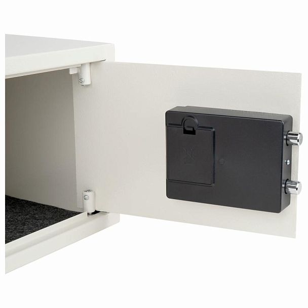 Сейф мебельный DASWERK SC-250EL (250х350х250 мм), электронный замок, бежевый, 291345 - Вид 7