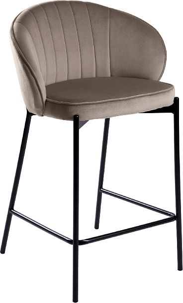 Комплект полубарных стульев Миэль мокко/черный, 2 шт. - Вид 3