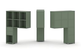 Concept Надставка высокая CN.ONV-002 Кобо/Металл Белый 1099*350*1486 - Фото предпросмотра