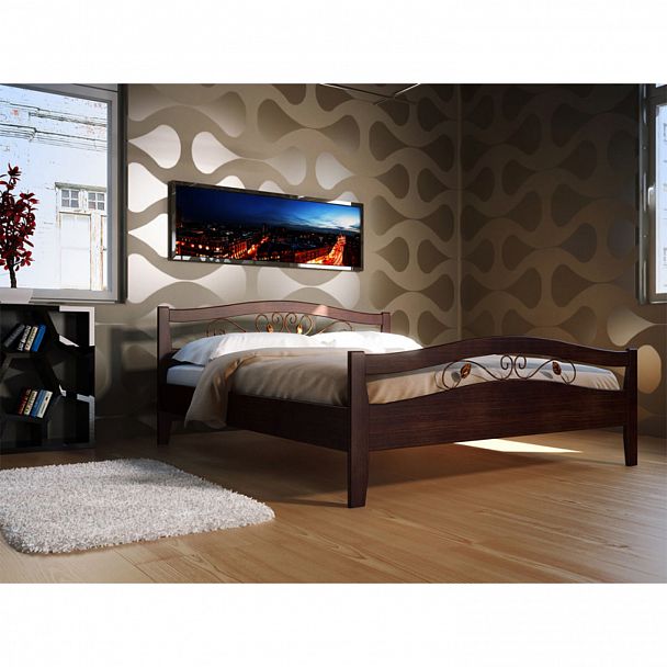 Кровать "Талисман 200" сосна - Вид 3