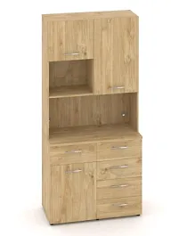 FIT Вариант № 10 MN-010 1200*600/420*2175/2178 Тиквуд Светлый Кухни  без цвета - Фото предпросмотра