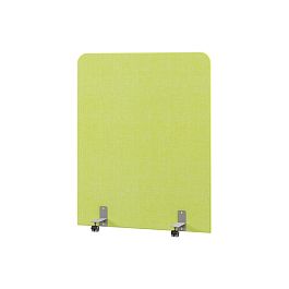 Перегородка акустическая прямая Everprof EVO Acoustic на роликовых опорах 1200х28х1500 Ткань Romeo 07 - Фото предпросмотра