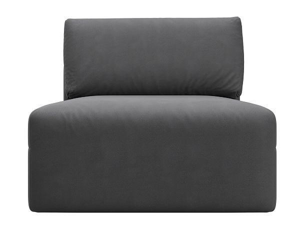 Модуль канапе Лига-060 НПБ Искусственная замша серый - Вид 2