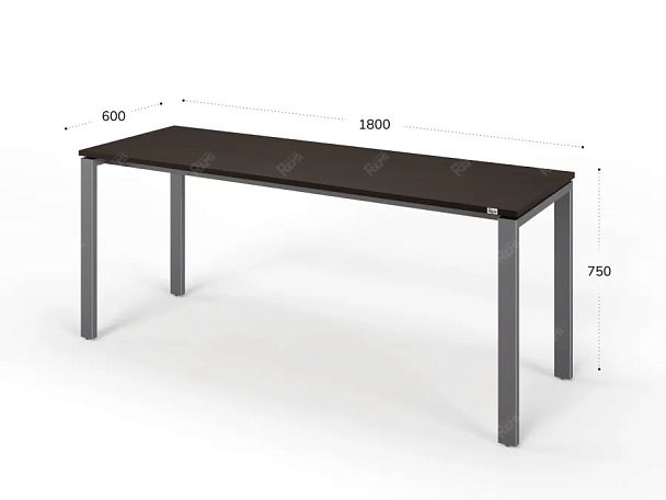 ЛАЙТ / LIGHT RLG015-18x6 Прямоугольный стол 180x60x75 Венге - Вид 2