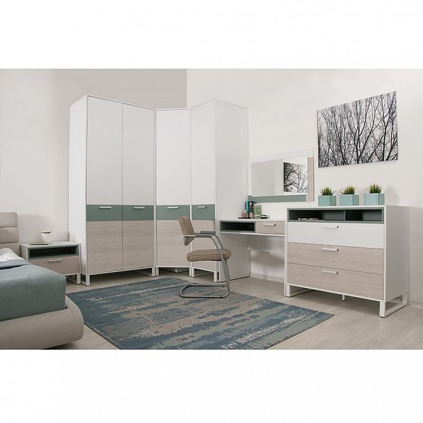 Шкаф угловой Ш4 "Сканди" - Вид 2