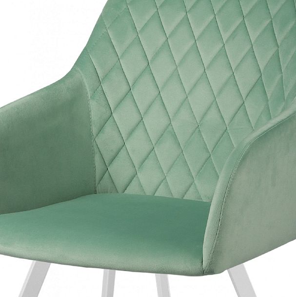 Комплект кресел Барли, Confetti aquamarine/белый, 3 шт. - Вид 6