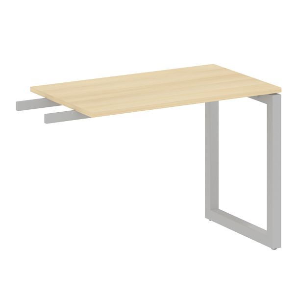 Metal System Quattro Приставной элемент на О-образном м/к 50БО.ПР-3 Акация/Серый металл 1000*600*750 - Вид 1