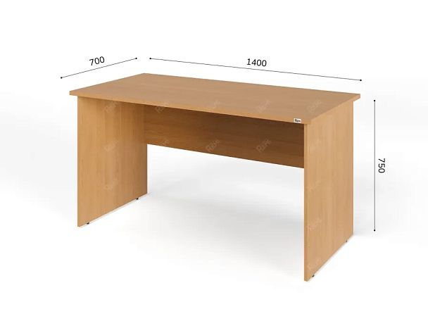 ЛАЙТ / LIGHT RLG002-14x7 Прямоугольный стол 140x70x75 Бук - Вид 2