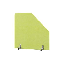 Перегородка акустическая со скосом Everprof EVO Acoustic на роликовых опорах 1400х28х1400 Ткань Romeo 07 - Фото предпросмотра