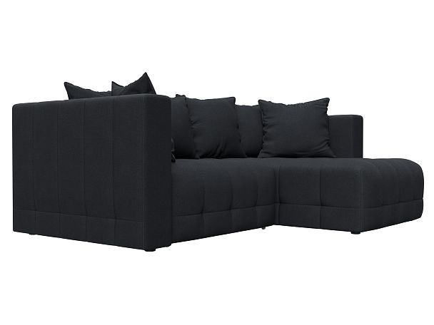 Диван угловой Лига-052 НПБ угол универсальный Замша серый - Вид 3