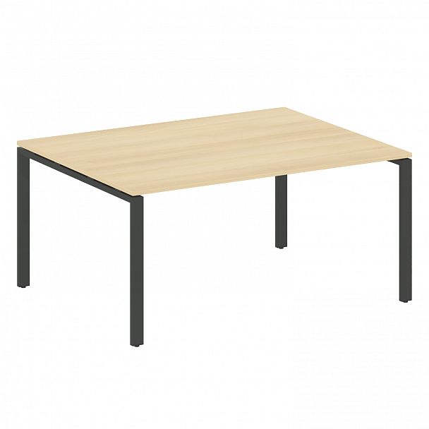 Стол для переговоров "Metal System" БП.ПРГ-1.4 акация/антрацит - Вид 1