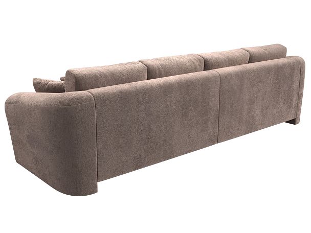 Диван прямой Милтон Велюр бежевый - Вид 6