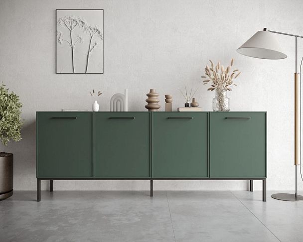 Комод с четырьмя дверками Nicole арт NEM01G - Вид 5