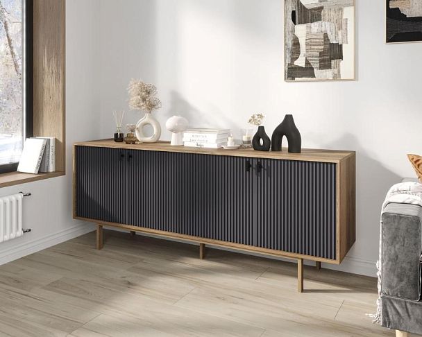 Комод с четыремя дверками Emerson арт EM01/7024/L - Вид 3