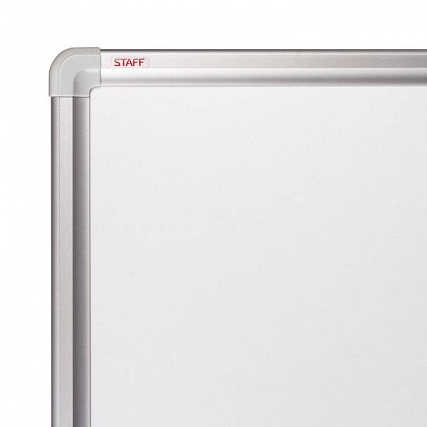 Доска магнитно-маркерная 90х120 см, алюминиевая рамка, ГАРАНТИЯ 10 ЛЕТ, STAFF, 235463 - Вид 6