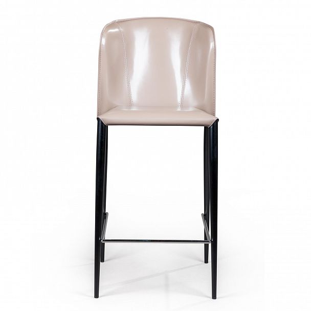 Стул полубарный Albert, кожа капучино - Вид 2