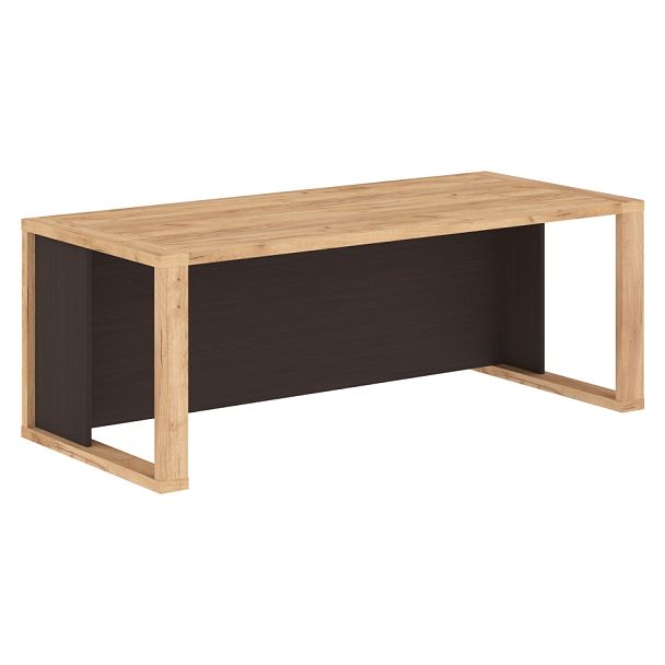 Стол руководителя AST 209H Дуб Бофорд/Венге Магия 2000х900х750 ALTO - Вид 1