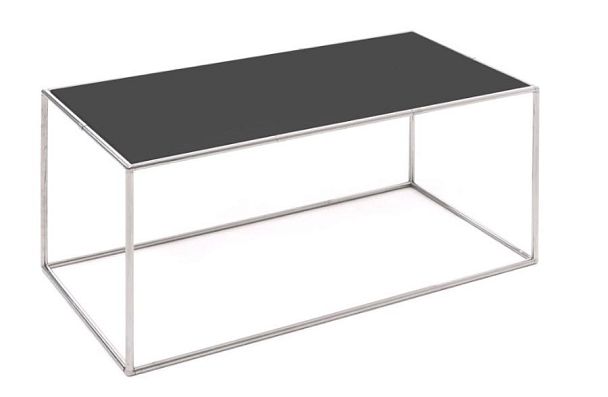 FESTA стол кофейный 80*40 Festa 80*40 black chrome ЧЕРНЫЙ/ХРОМ 80x40xh40 "Журнальные столы"  ТК-002907034449 черный - Вид 1