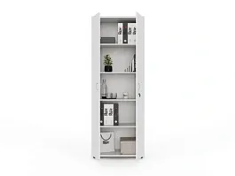 UNITY РШ3-02 БЕЛЫЙ Закрытый шкаф Прямой 730x380x1966 - Фото предпросмотра