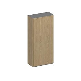 Шкаф для документов ION высокий закрытый ИН 346 ГР - Фото предпросмотра