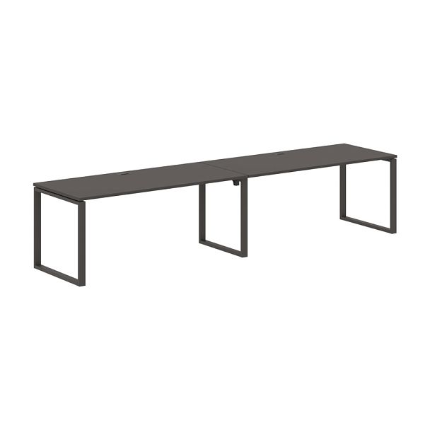 Стол 2-х местный EQWST 3580 Мокко/Мокко 3526х800х750 EDIS - Вид 1