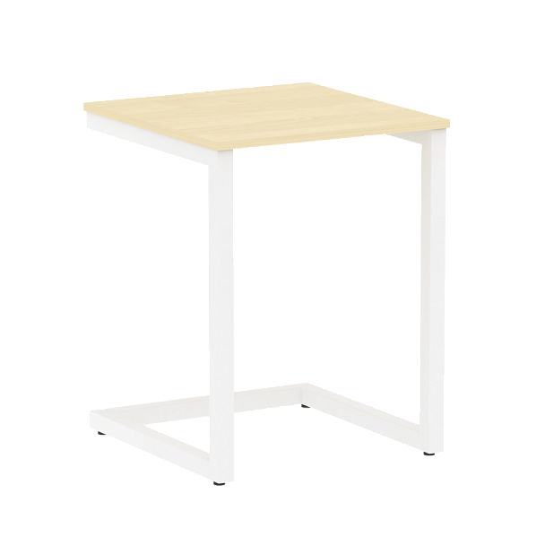 Home Office Стол письменный VR.SP-2-58 Клён/Белый металл 580*600*750 - Вид 1