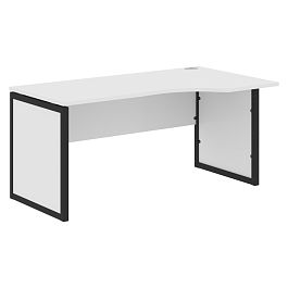 Стол эргономичный XQPCET 169(R) Белый/Антрацит 1600х900х750 XTEN-QP - Фото предпросмотра