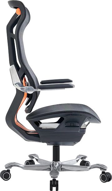 Эргономичное кресло Everprof Atom Black (Атом Блэк) Сетка Черный - Вид 3