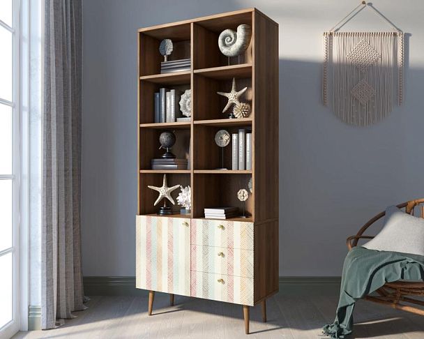 Стеллаж на комоде Berber принт 45 арт BB44/Print_45 - Вид 3