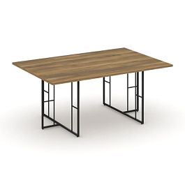 Rift Direct Стол переговорный RF.SPRG-002 Сандал Янтарный/Металл Черный 1780*1180*750 - Фото предпросмотра