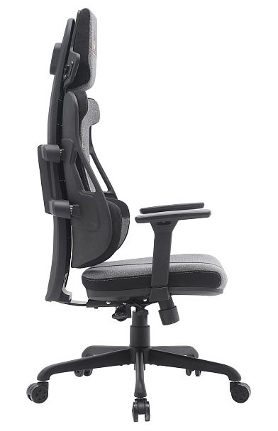 Геймерское кресло Everprof Serval (Сервал) S Ткань Черно-серый - Вид 4