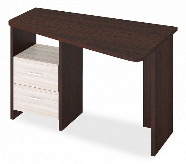 Стол письменный Домино Лайт СКЛ-Трап120 Венге/Карамель правый - Вид 1