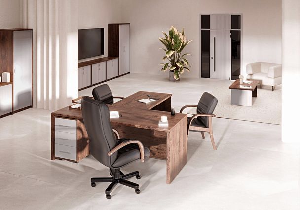 Стол письменный Point 180x80x75 дуб апрельский - Вид 10