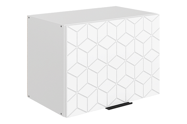 Стоун Шкаф навесной L500 Н360 (1 дв. гл.) с фрезеровкой 23.01.02.1844  - Вид 2