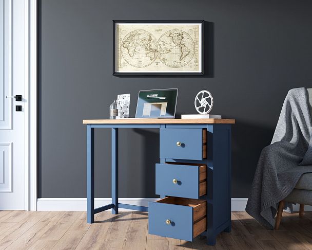 Малый рабочий стол "Jules Verne" JV48ETGB - Вид 3