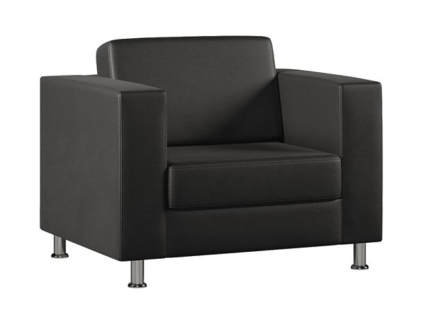 Кресло Everprof Felix XL Экокожа Черный - Вид 1