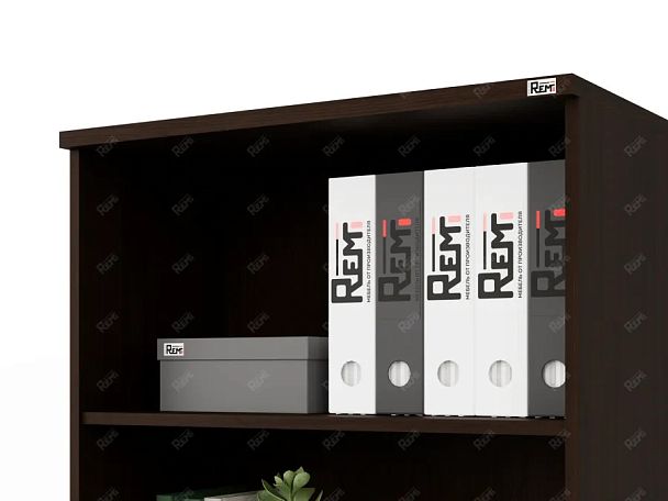 ЛАЙТ / LIGHT RLG027-70x35 Широкий стеллаж 70x35x183 Венге - Вид 7