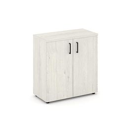 Стайл Проджект Шкаф низкий широкий SN.STS-301 Дуб Наварра/Черный Ручки 796*400*833 - Фото предпросмотра